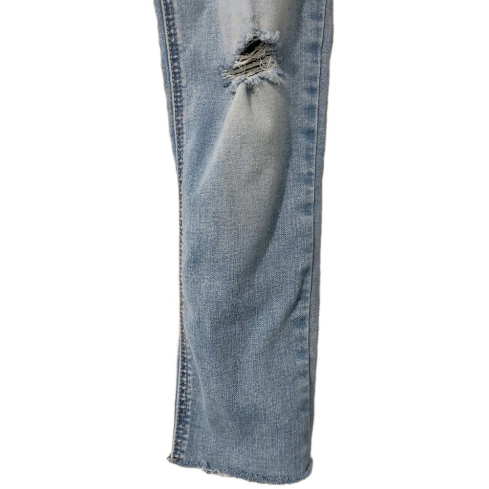 Hollister Jeans Women's Size 5 S Blue Denim  Skinny  Distressed Stretch  W27 L25 - Picture 10 of 15